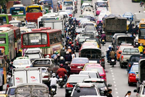 Bangkok-Verkehr